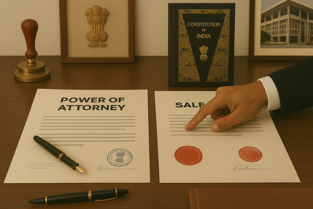 Power of Attorney vs. Sale Deed