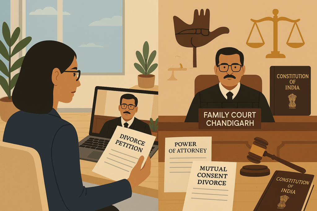 How to File for Divorce from Abroad (NRI) in Chandigarh