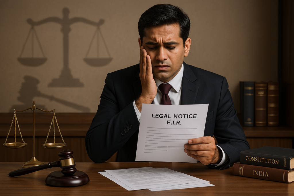 What to Do If You’re Named in a False Criminal Complaint in India