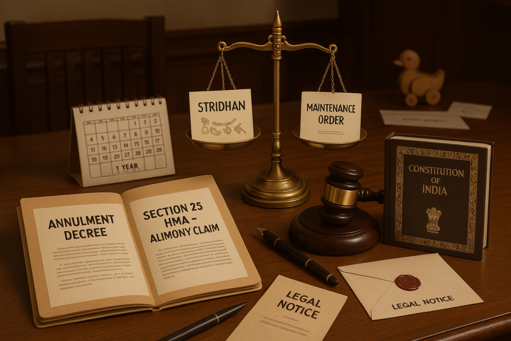 Legal Rights of Women After Annulment of Marriage in India
