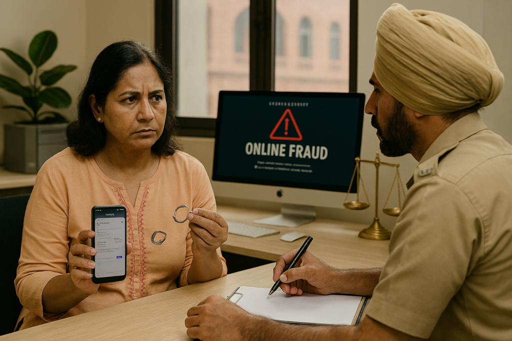 Complaint Against Online Fraud or Fake Products in Chandigarh
