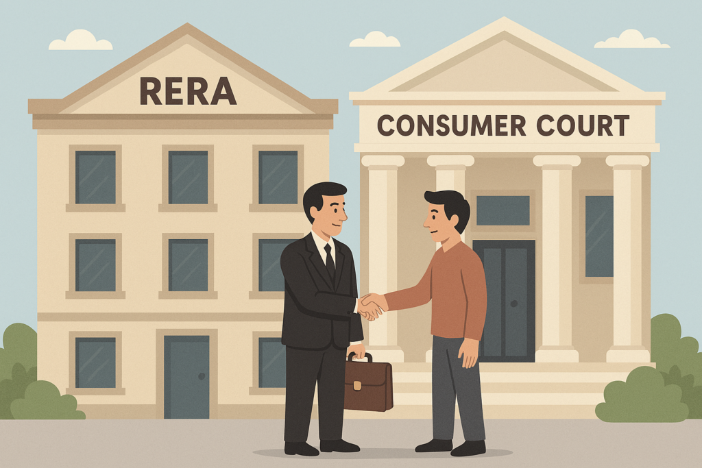Approach Both RERA and Consumer Court in Chandigarh