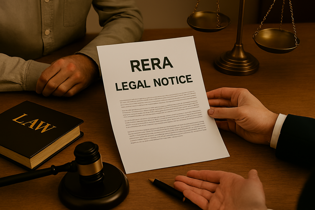 Legal Notice to Builder Under RERA in Chandigarh