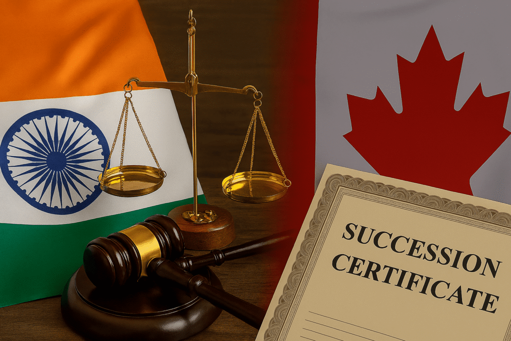 Succession Certificate and Inheritance Rights in Indian Law: NRI Guide for Canadians
