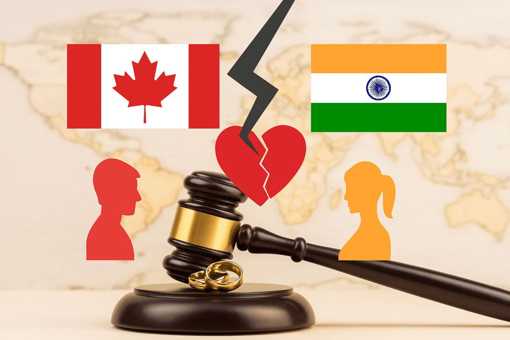 International Divorce: Cross-Border Asset Division Between Canada and India
