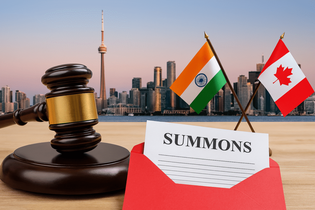 Responding to Legal Notices and Summons in India From Canada