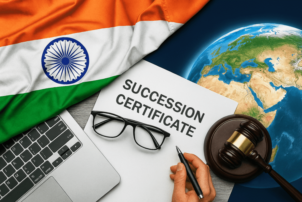 Certificate in India from Abroad succession certificate for NRI NRI legal heir certificate process inheritance laws in India for NRIs
