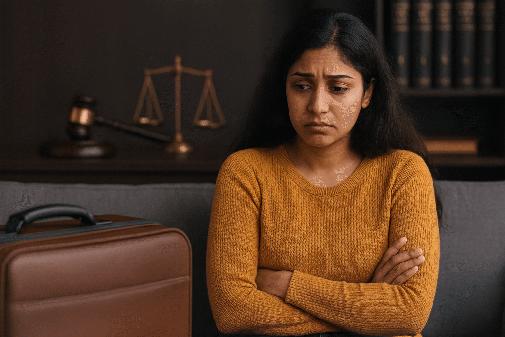 Legal Options for NRI Women NRI women abandoned abroad Abandonment by Indian husbands Legal remedies for NRI women NRI marriage abandonment laws in India Rights of NRI wives under Indian law Maintenance rights of NRI women Divorce laws for NRI women Indian laws for deserted wives NRI domestic violence laws Child custody rights of NRI mothers