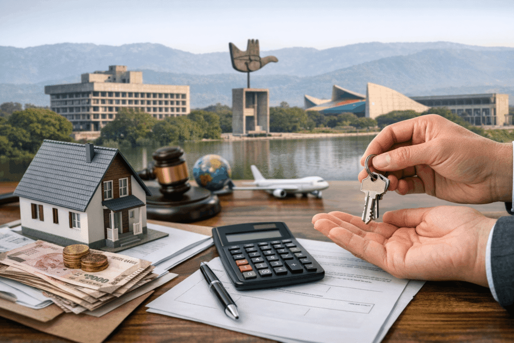 Capital Gains Tax for NRIs Selling Property in Chandigarh