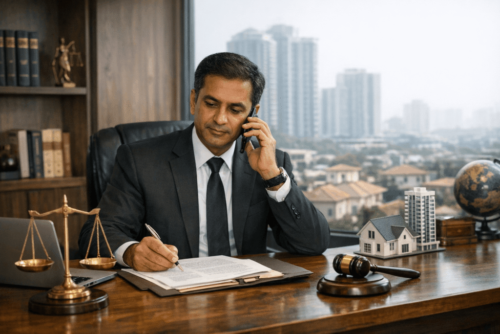 How NRI Lawyers in Gurgaon Manage Real Estate Litigation for Overseas Clients