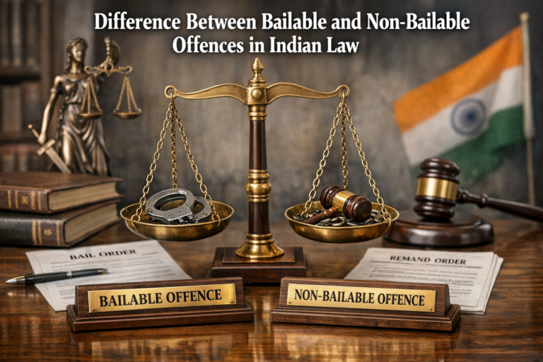 Bailable vs non bailable offences India | BNSS Law Explained